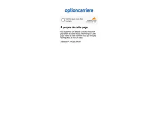 Optioncarriere platform preview
