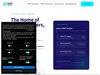 OSINT Jobs screenshot preview OSINT Jobs screenshot preview