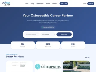 OsteoJob screenshot preview OsteoJob screenshot preview