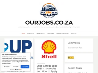 ourjobs.co.za platform preview