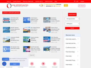 OYA Opportunities platform preview OYA Opportunities platform preview