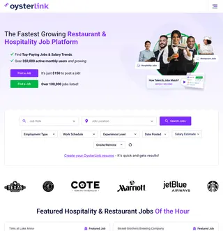 OysterLink platform preview