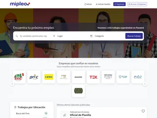 Mipleo Panamá platform preview