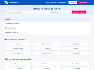 Trabajos Diarios Panamá screenshot preview