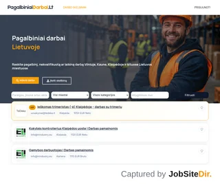 Pagalbiniai Darbai screenshot preview Pagalbiniai Darbai screenshot preview