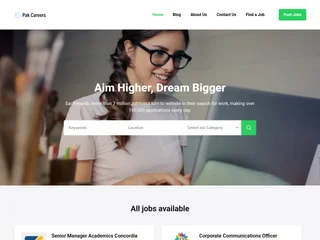 Pakistan Careers screenshot preview