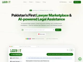 Pakistan Law Bot screenshot preview