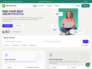 Pak Jobs Portal screenshot preview