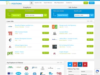 PakPositions platform preview PakPositions platform preview