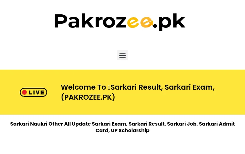 Pakrozee job board platform screenshot showing job search interface