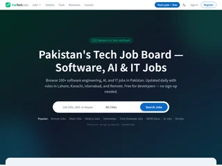 PakTechJobs screenshot preview