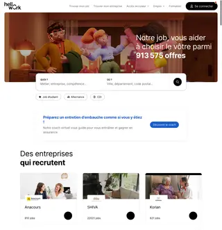 Hellowork screenshot preview