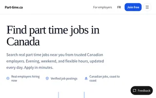 Part-time.ca screenshot preview Part-time.ca screenshot preview