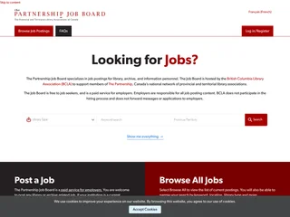 The Partnership Job Board screenshot preview