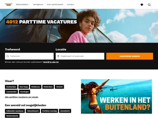 ParttimeWerk.nl screenshot preview
