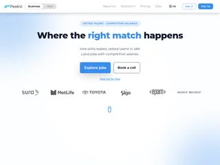 PeakU platform preview PeakU platform preview
