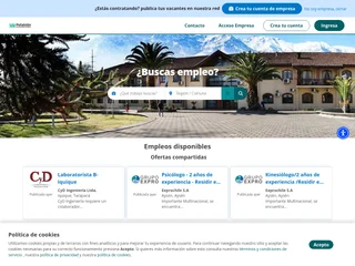 Portal de Empleo Municipalidad de Peñalolén platform preview