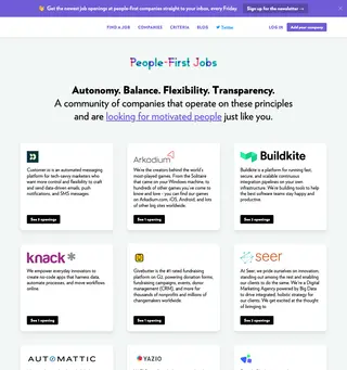 People-First Jobs platform preview