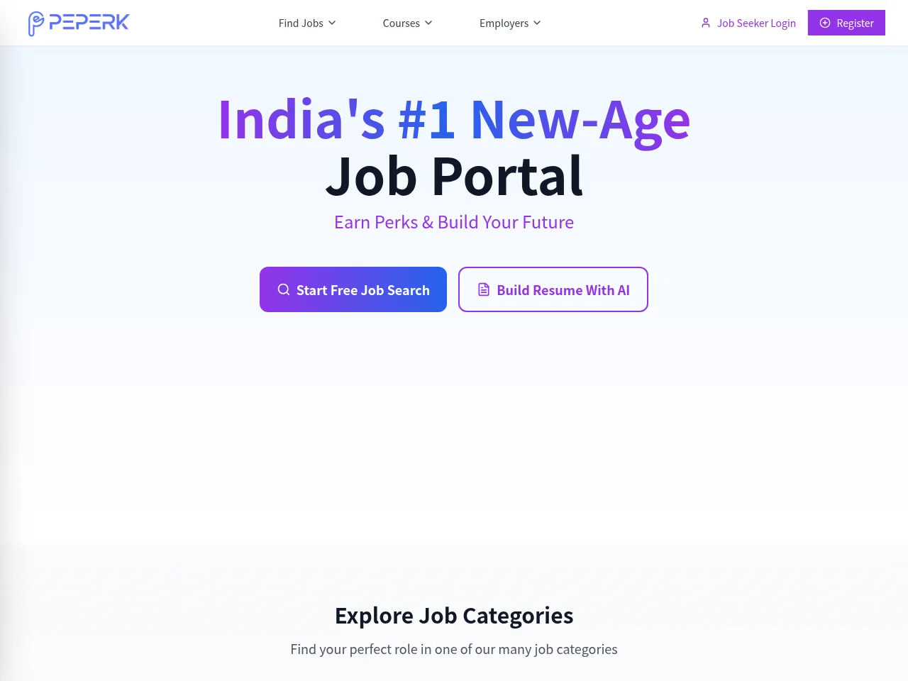 Peperk screenshot Peperk website screenshot