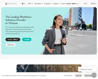 PERSOL VIETNAM platform preview