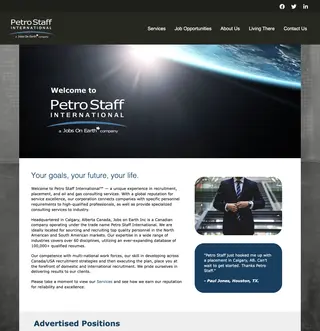 Petro Staff International platform preview
