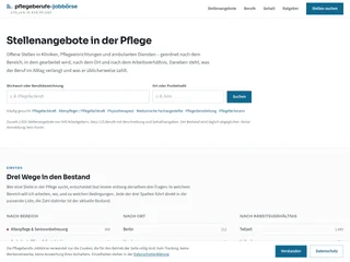 pflegeberufe-jobboerse.de screenshot preview pflegeberufe-jobboerse.de screenshot preview