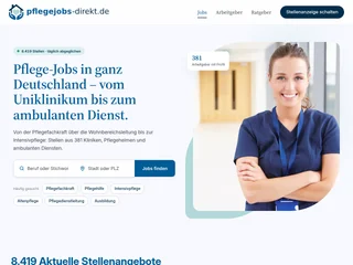 pflegejobs-direkt.de screenshot preview pflegejobs-direkt.de screenshot preview