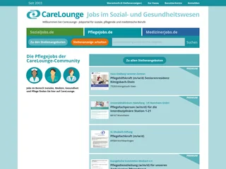 Pflegejobs.de screenshot preview