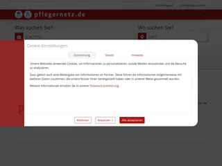 Pflegernetz screenshot preview