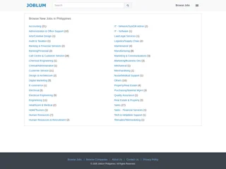 Joblum Philippines screenshot preview Joblum Philippines screenshot preview