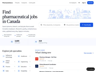 Pharmaceutical.ca screenshot preview