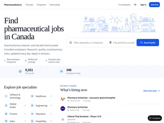 Pharmaceutical.ca platform preview Pharmaceutical.ca platform preview