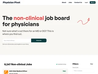 Physician Pivot platform preview