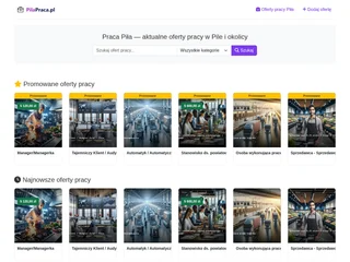 PilaPraca.pl platform preview PilaPraca.pl platform preview