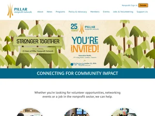 Pillar Nonprofit Network screenshot preview