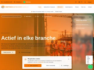 Partners in Techniek & Bouw BV screenshot preview