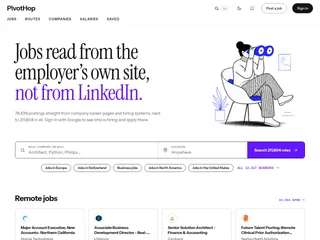 PivotHop platform preview PivotHop platform preview