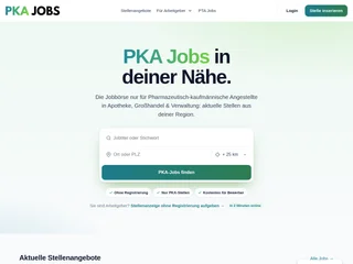 PKA Jobs platform preview PKA Jobs platform preview