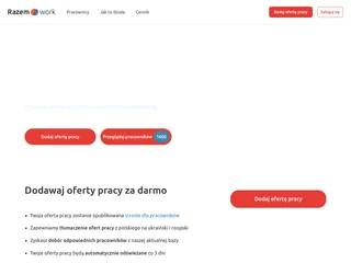 Razem.Work platform preview Razem.Work platform preview