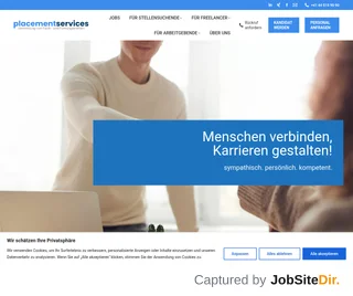 Placement Services screenshot preview Placement Services screenshot preview