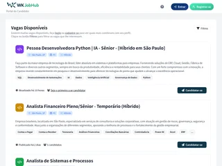 WK JobHub platform preview WK JobHub platform preview