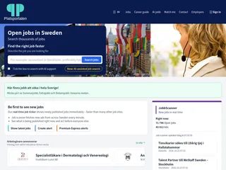 Platsportalen platform preview Platsportalen platform preview