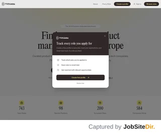 PMM Jobs platform preview PMM Jobs platform preview