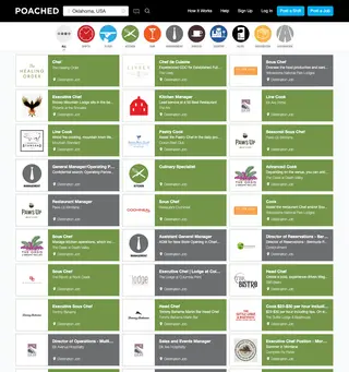 Poachedjobs.com platform preview