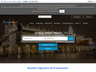 PolskaPraca.pl platform preview PolskaPraca.pl platform preview