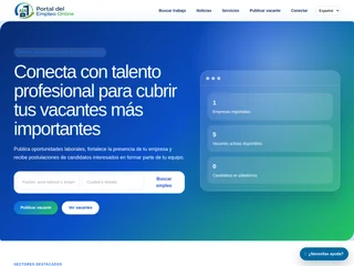 Portal del Empleo Online screenshot preview Portal del Empleo Online screenshot preview