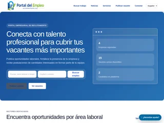Portal del Empleo platform preview Portal del Empleo platform preview