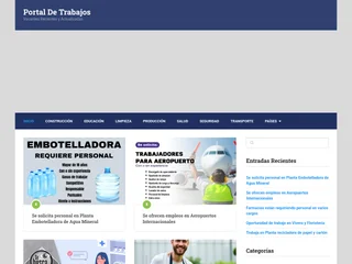 Portal De Trabajos platform preview