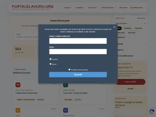 PortaleLavoro.org platform preview