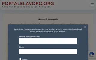 Portale Lavoro screenshot preview